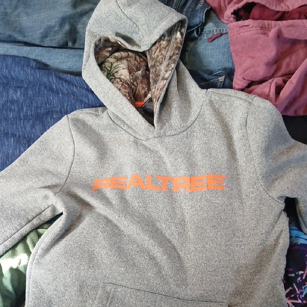 Realtree Gray Hoodie for Men